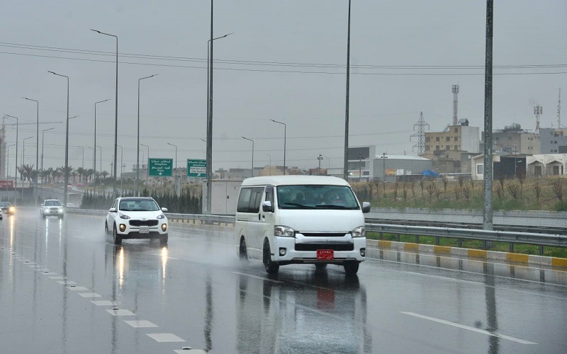 ئەمڕۆ باران دەبارێت و پلەکانى گەرما نزم دەبێتەوە