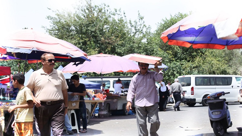 کەشناسى هەرێم: شەپۆلێکى گەرما بەڕێوەیە